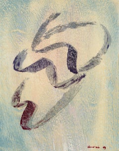 Abstract Nue, francese, Fautrier, 1957, litografia, Annabelle Nue