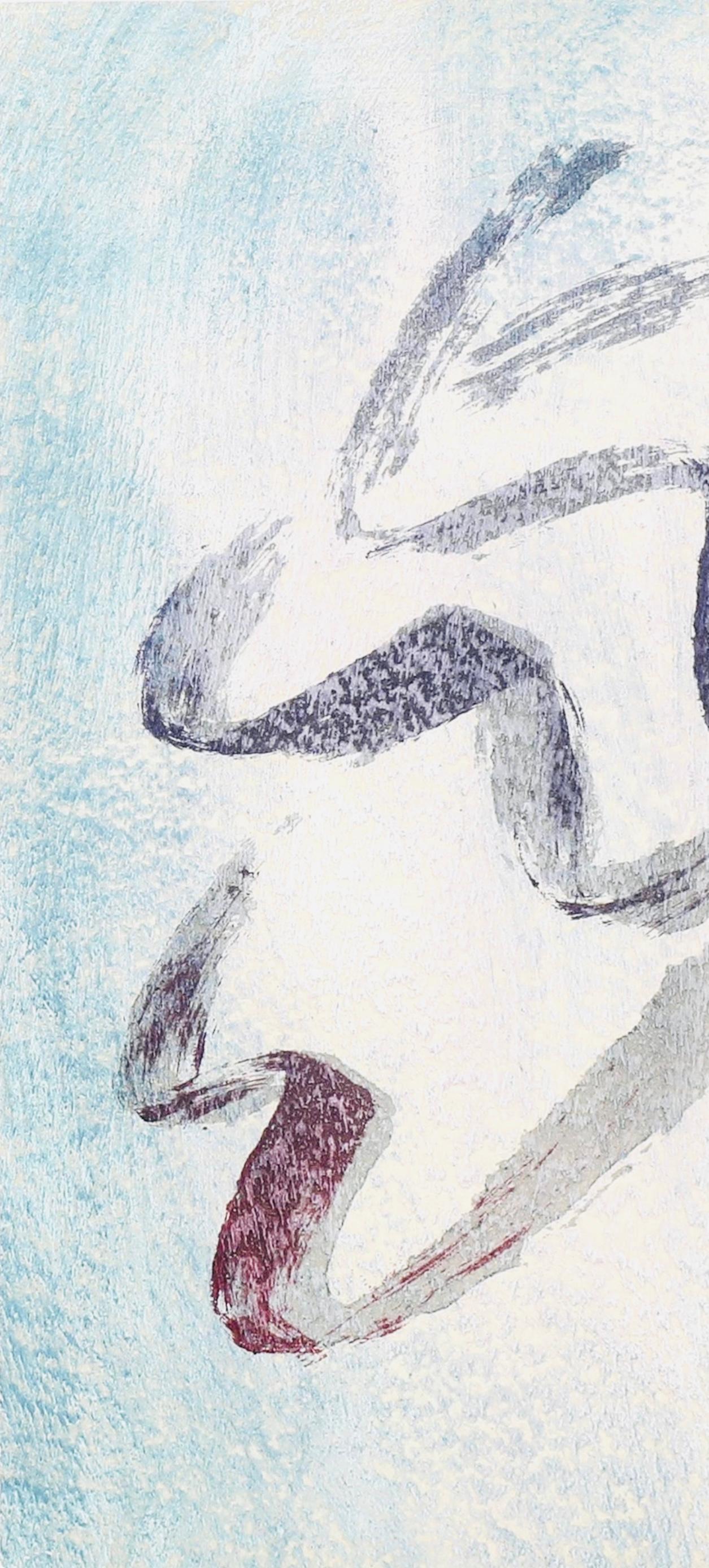 Annabelle nue, Société internationale d'art XXe siècle - Print Moderno di Jean Fautrier