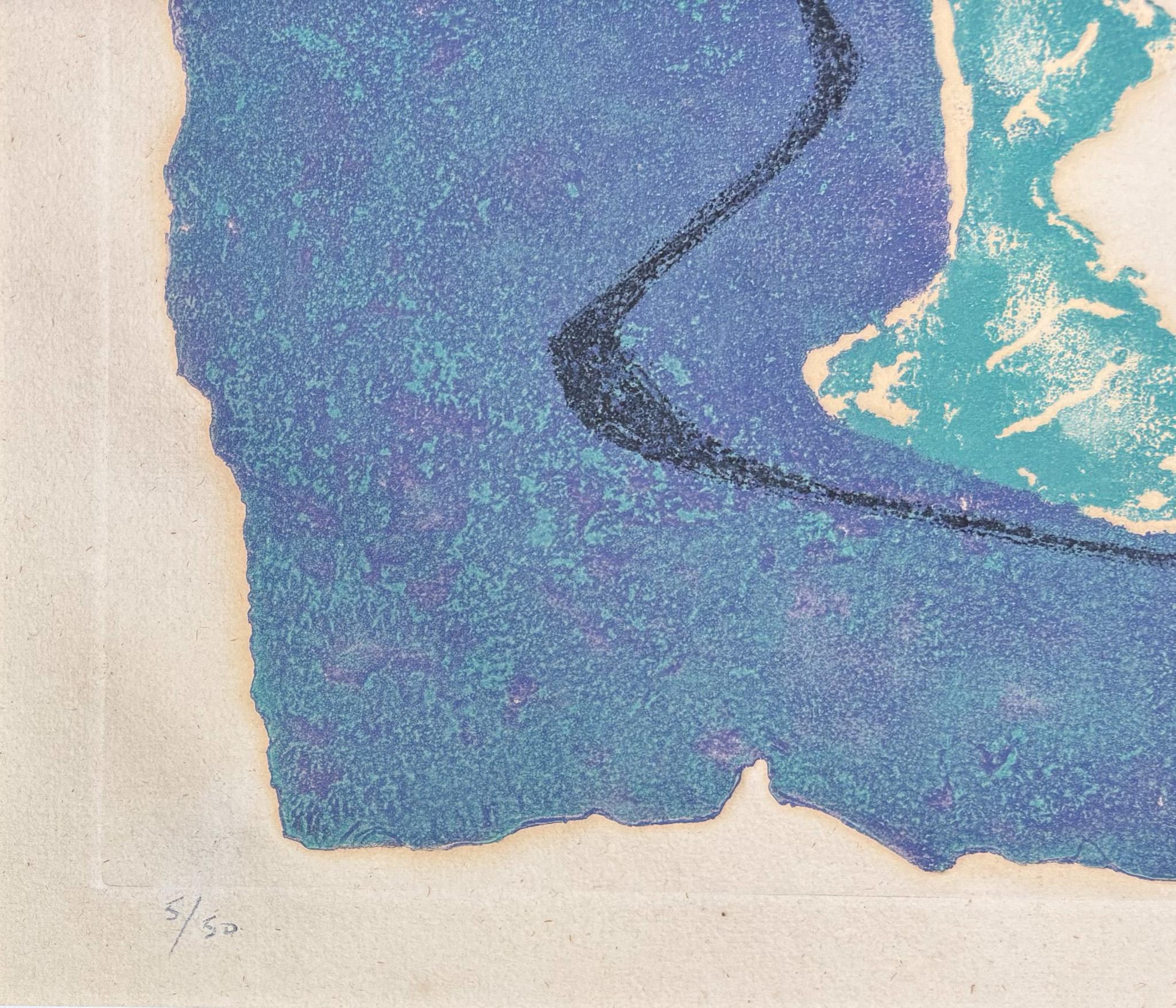 Jean Fautrier (1898-1964) - Le pichet - Eau-forte et aquatinte sur papier - 1947 en vente 3