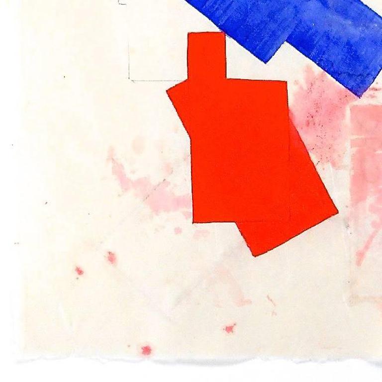 P4.15, 2015, Gouache, Pencil, and Collage on Japanese Papers, 25 x 19 1/2 Inches.

Jean Feinberg is a NY based artist whose works on paper (handmade paper, gouache, and collage) are closely linked to her unique constructions of paint on wood, some