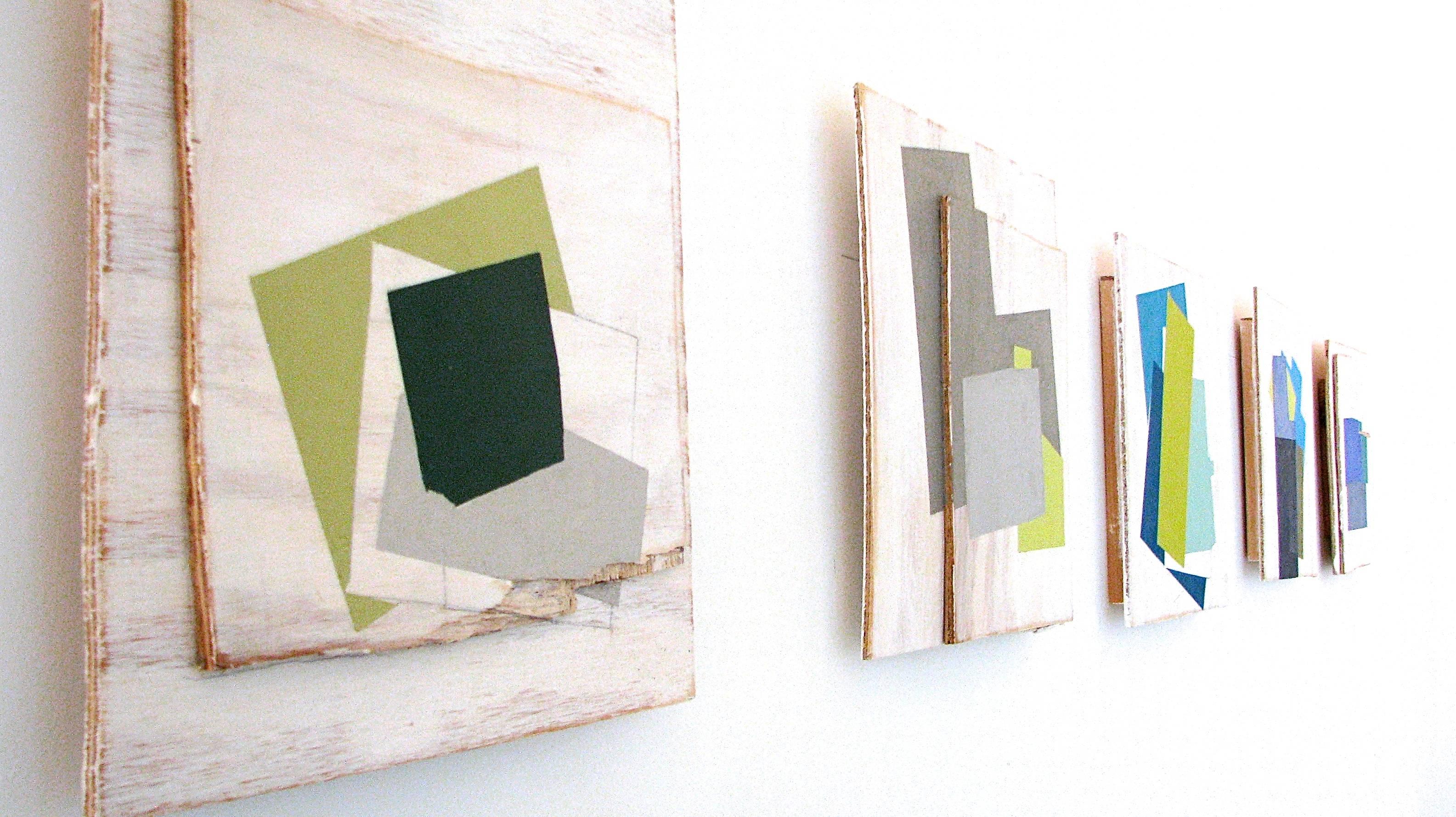 Gentle, 2017, Olio su Wood 12  x 12 x .5  Pollici.  Questo dipinto è attualmente esposto in una mostra personale dell'artista presso la Beth Urdang Gallery di Boston.

Jean Feinberg è un'artista di New York le cui astrazioni geometriche, dipinti su