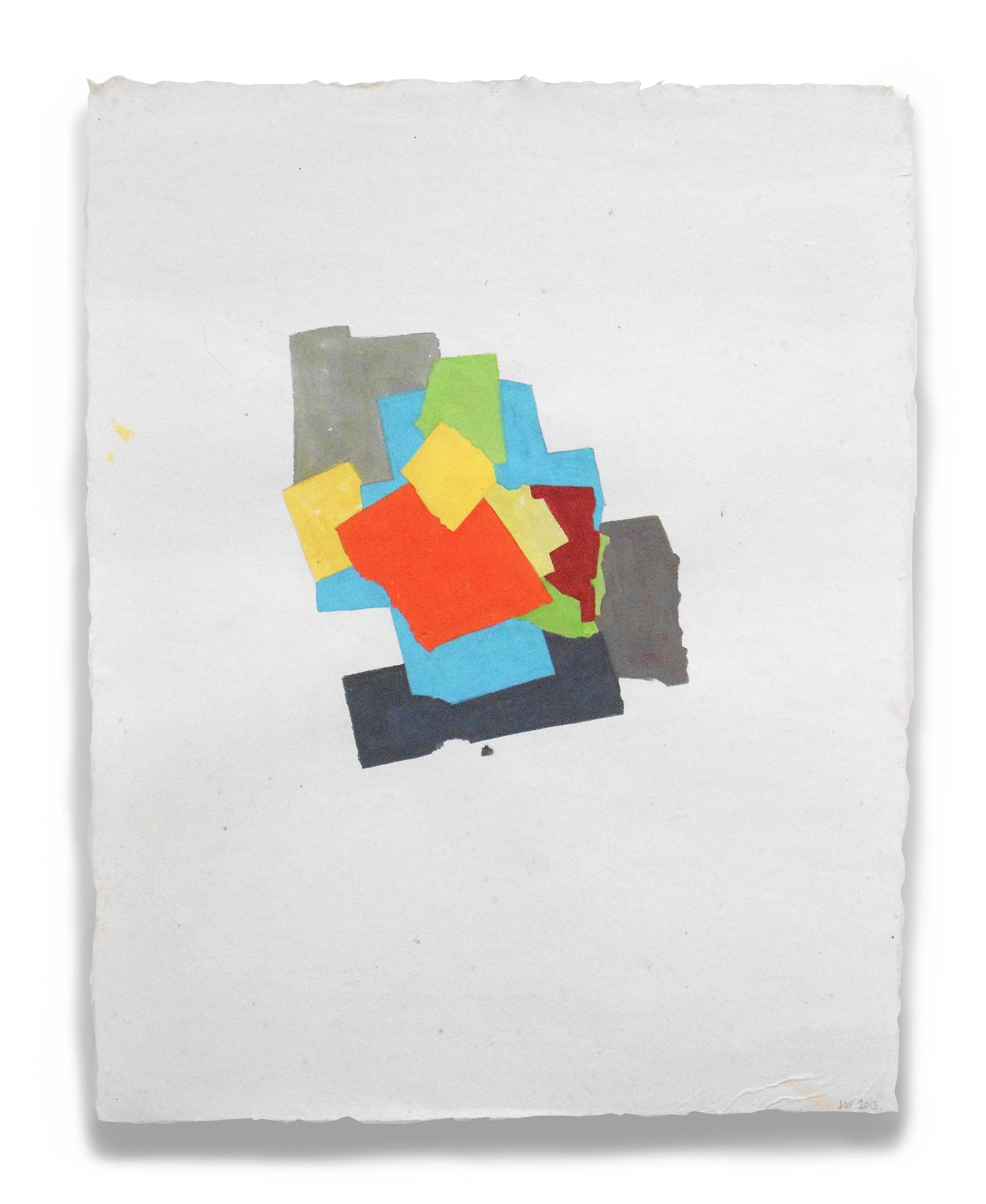 Abstract Painting di Jean Feinberg - P4.13 (Pittura astratta)