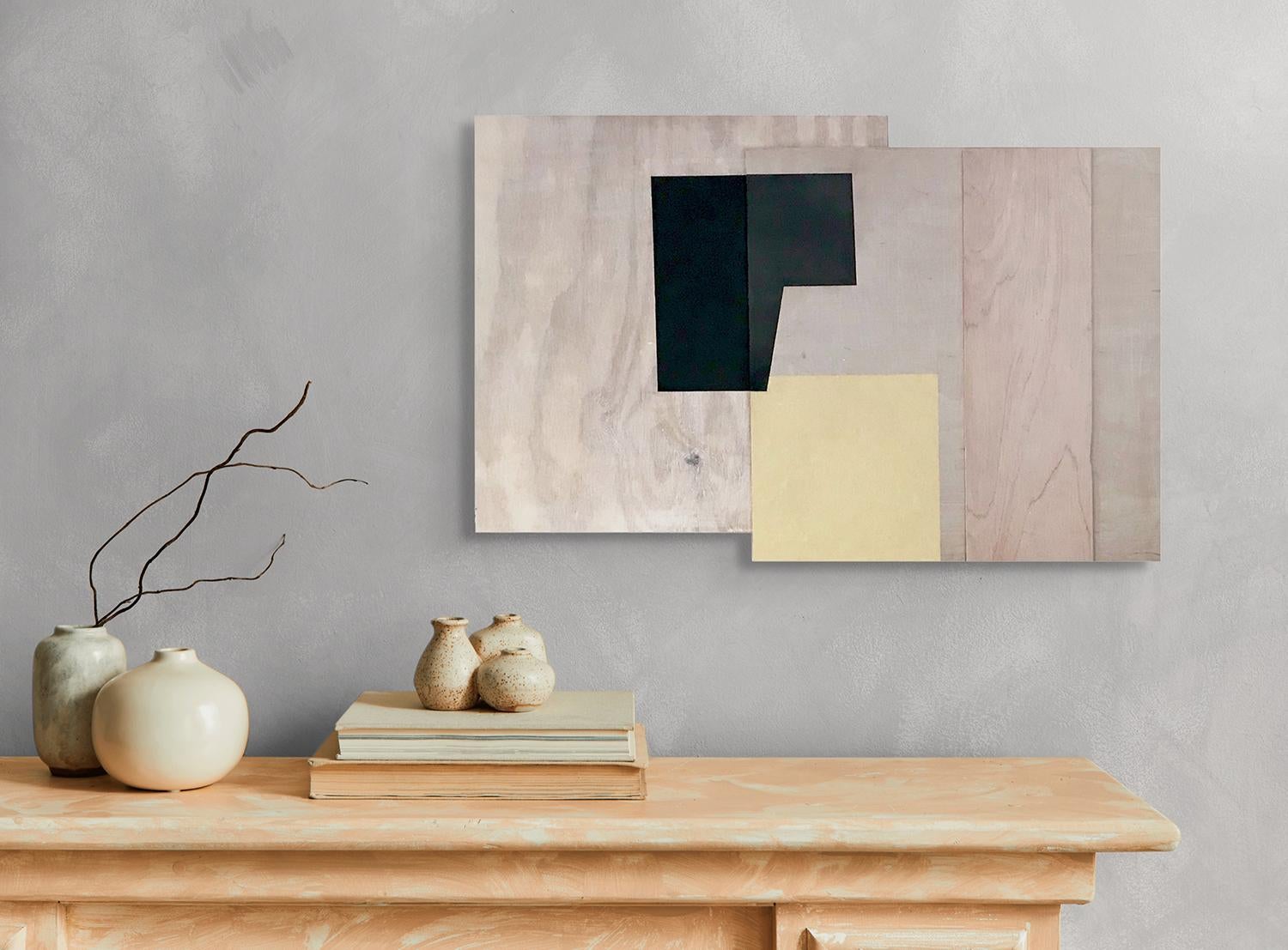 Senza titolo 3 (JF 24) (Pittura astratta) - Painting di Jean Feinberg