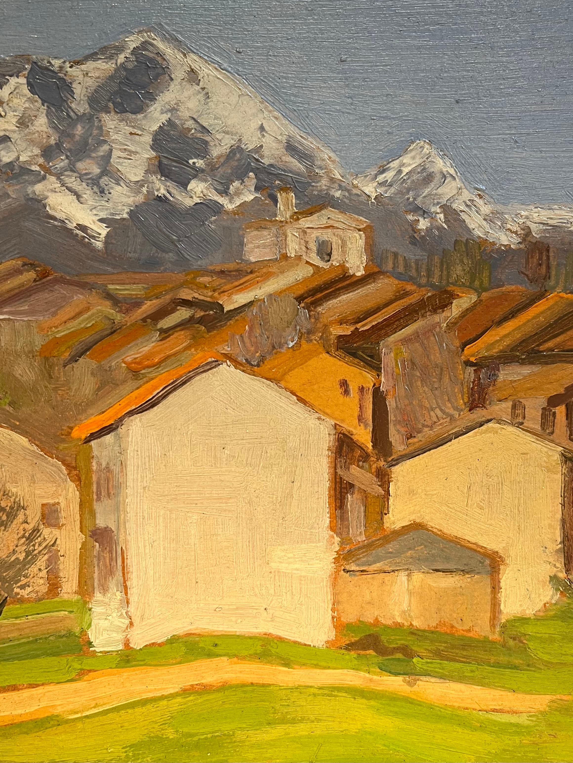 Kunstwerk wird mit Rahmen verkauft (62 x 54 cm)

Jean Ferdinand Chomel (1902-1979) war ein Schweizer Maler, Bildhauer und Keramiker, der für seine stimmungsvollen Landschaften und Beiträge zur modernen Schweizer Kunst bekannt ist.

Der in der