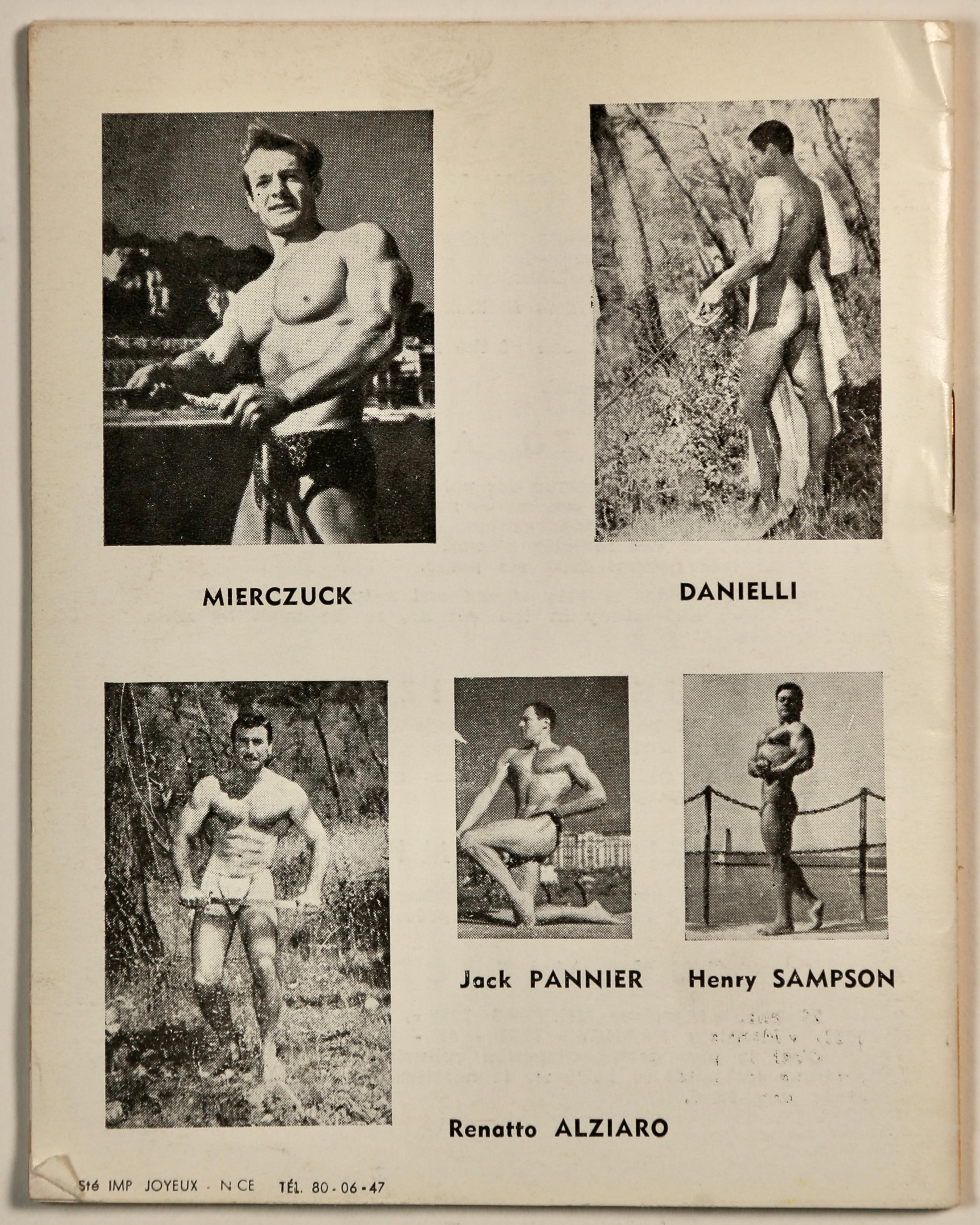 JEAN FERRERO FRENCH PHYSIQUE PHOTOGRAPHER 1960er Jahre Vintage Set & Original Bücherregale im Angebot 9