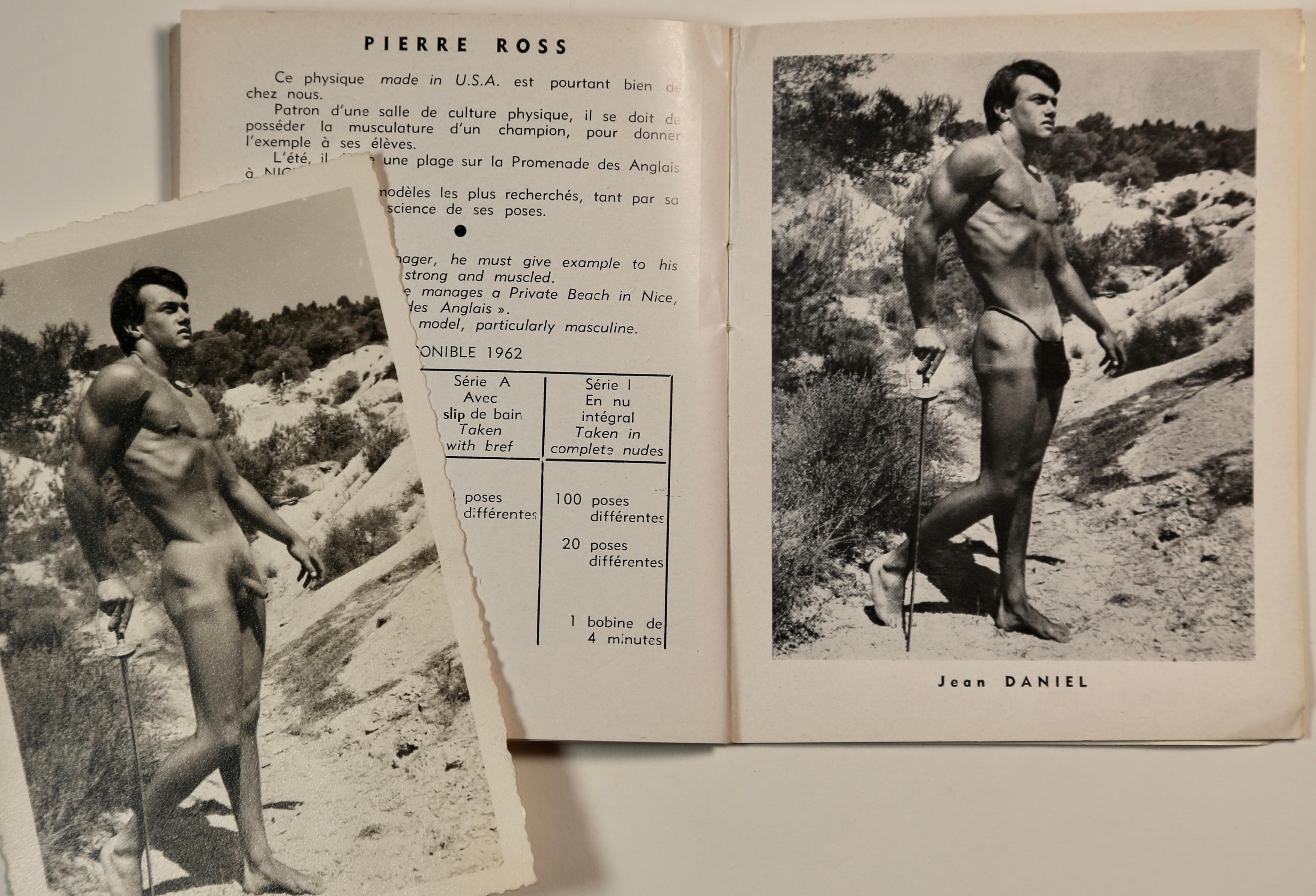 JEAN FERRERO FRENCH PHYSIQUE PHOTOGRAPHER 1960er Jahre Vintage Set & Original Bücherregale im Angebot 15