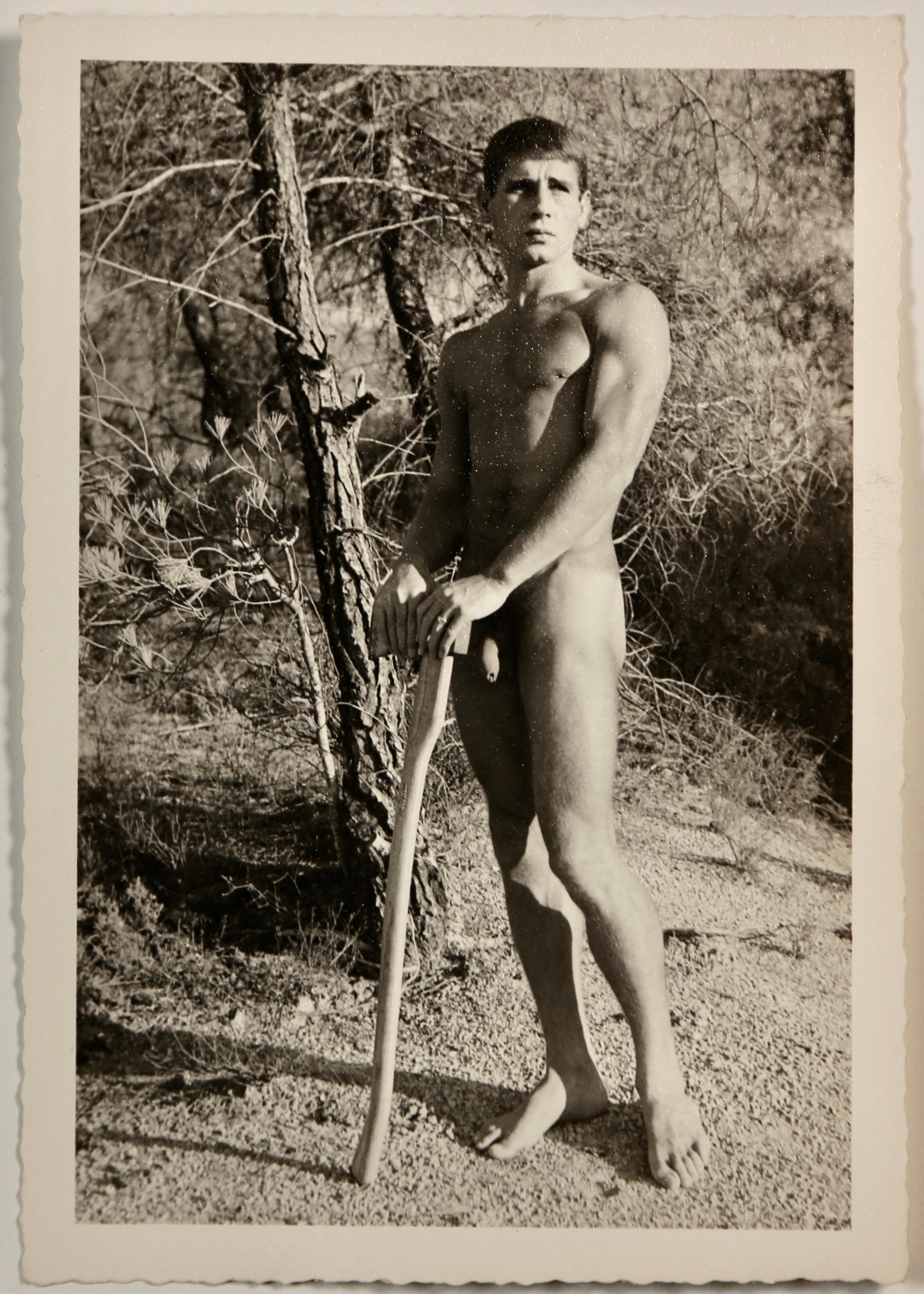 JEAN FERRERO FRENCH PHYSIQUE PHOTOGRAPHER 1960er Jahre Vintage Set & Original Bücherregale (Postmoderne), Photograph, von Jean Ferrero