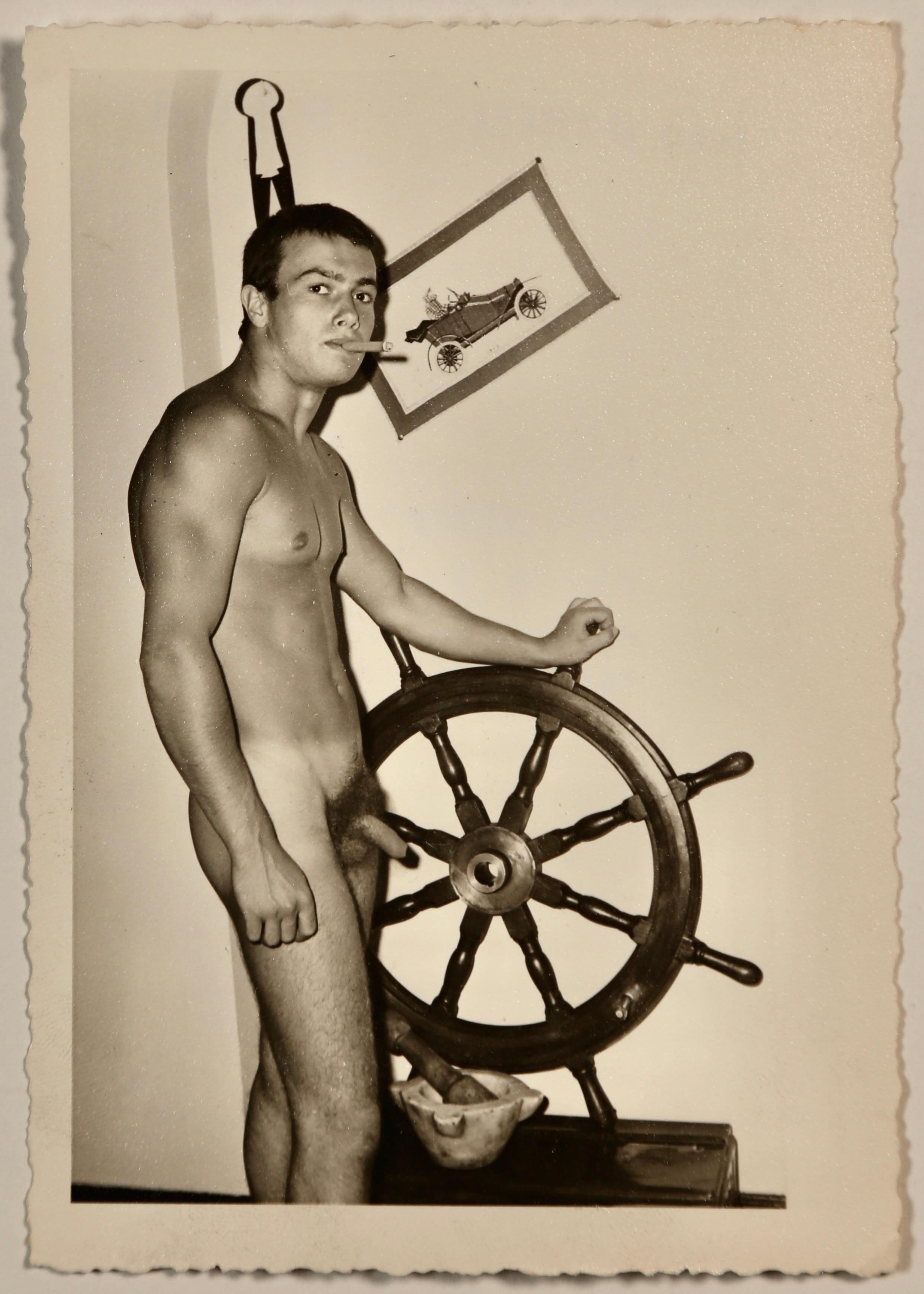JEAN FERRERO FRENCH PHYSIQUE PHOTOGRAPHER 1960er Jahre Vintage Set & Original Bücherregale im Angebot 4