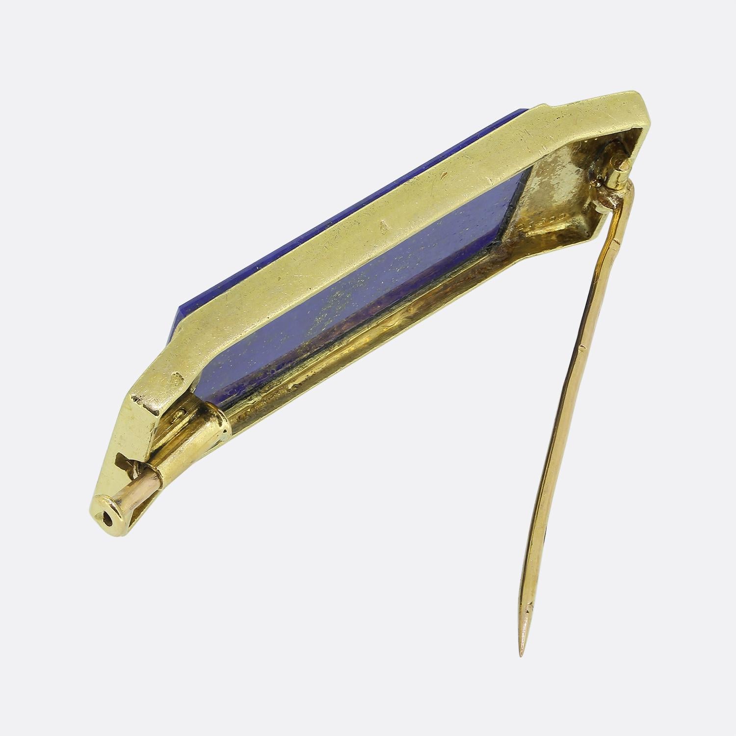 Ensemble chevalière et broche Jean Fouquet en lapis-lazuli et jadéite en vente 2