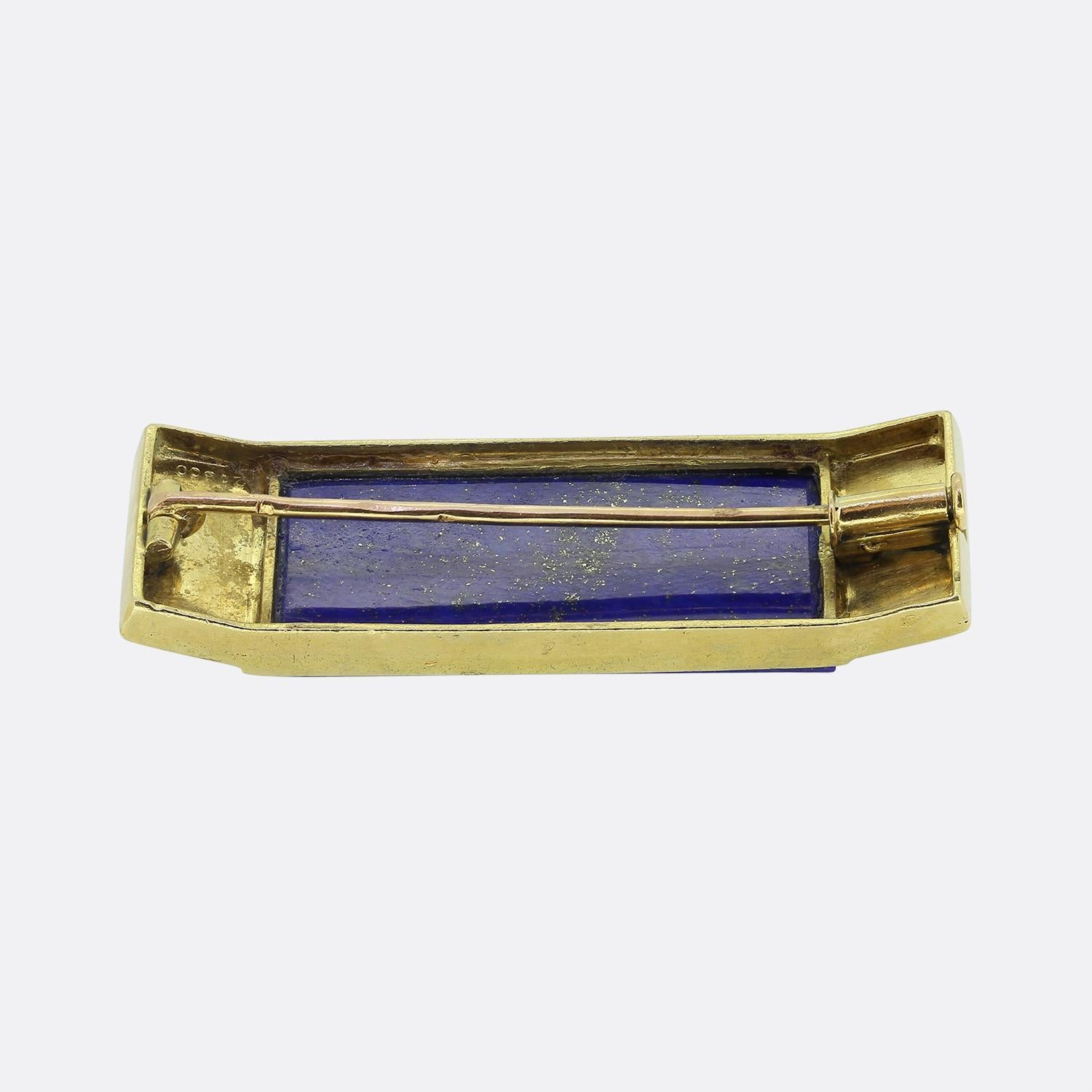 Ensemble chevalière et broche Jean Fouquet en lapis-lazuli et jadéite en vente 3