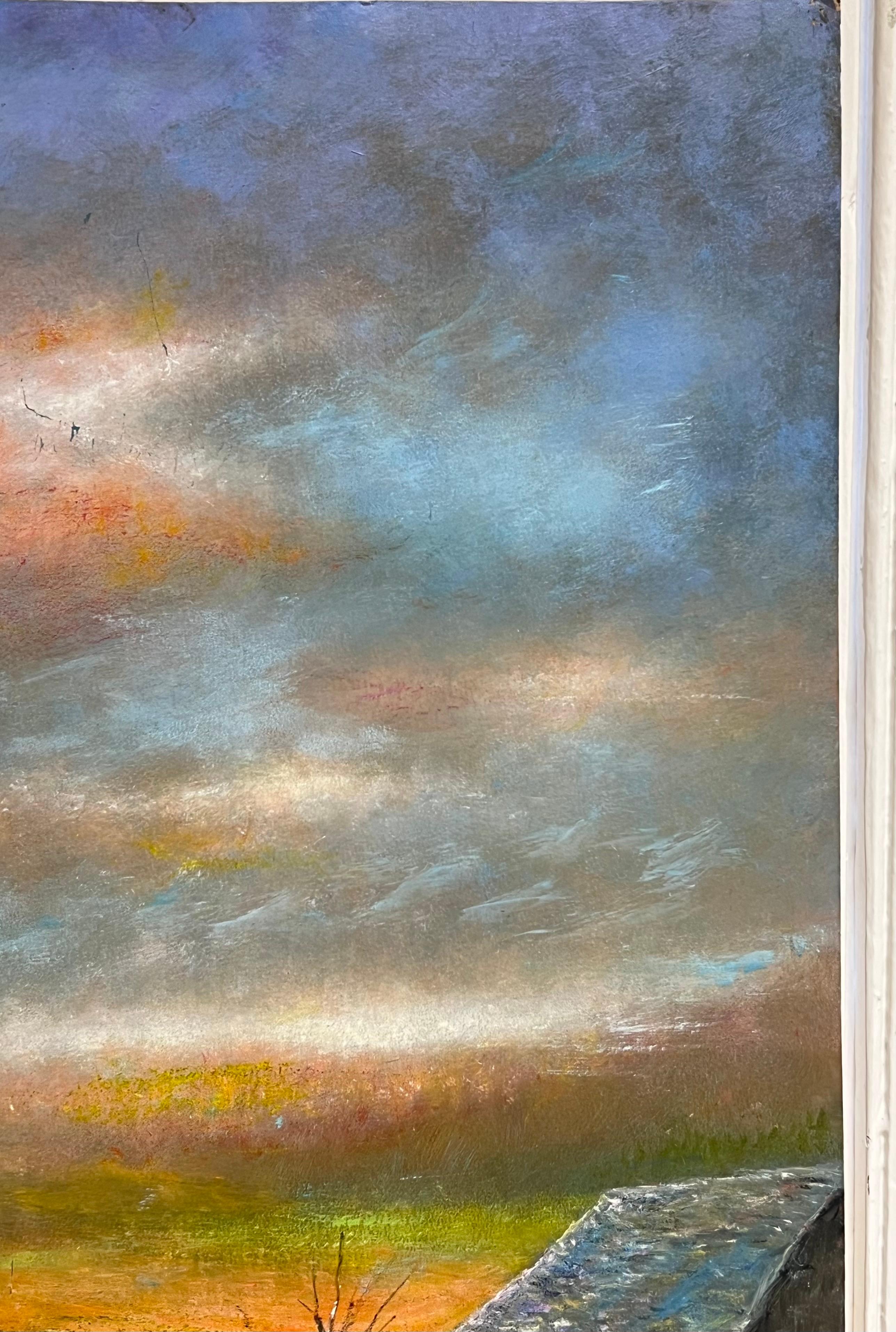 Herbstliche Landschaft
unterzeichnet von Jean Fourie (1927-2015), unterzeichnet
Französischer Künstler, der in der Champagne malt
signiertes Ölgemälde auf Karton, ungerahmt
Brett: 18 x 13 Zoll
Zustand: die vier Ecken des Kartons sind leicht