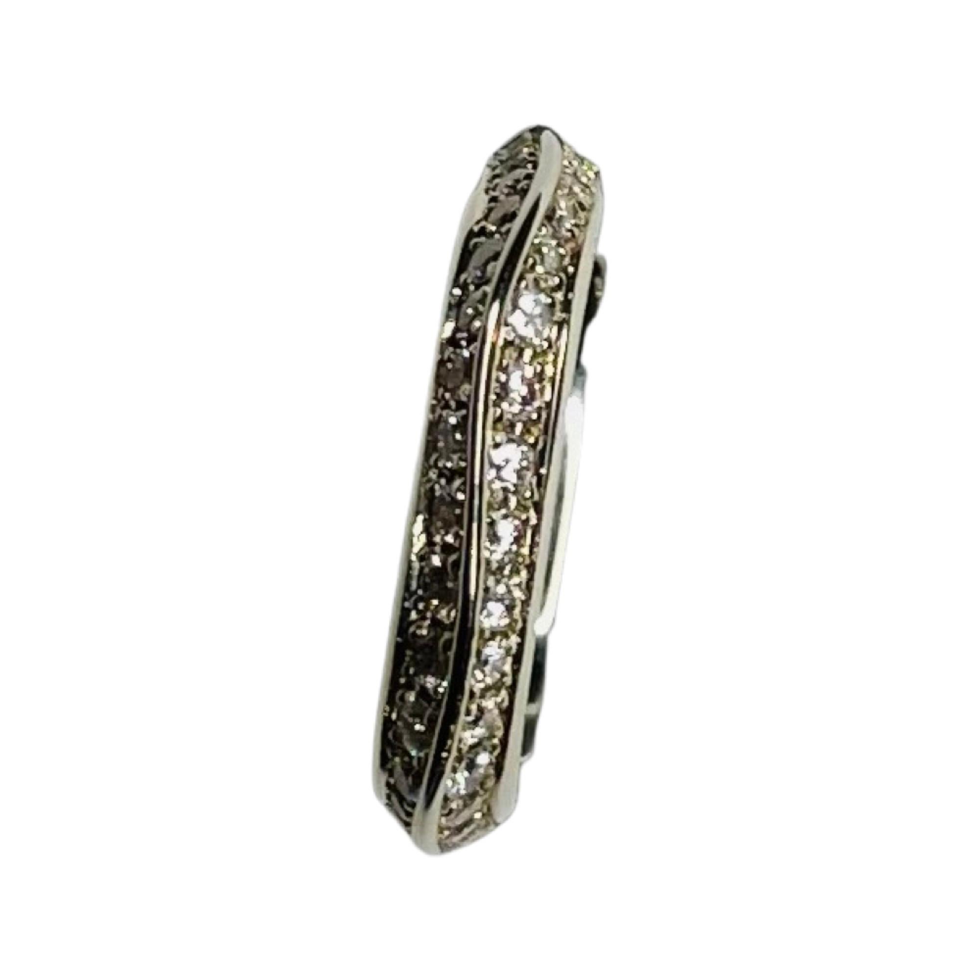 Band aus 18 Karat Weißgold mit Diamanten von Jean-Francois Albert (Zeitgenössisch) im Angebot