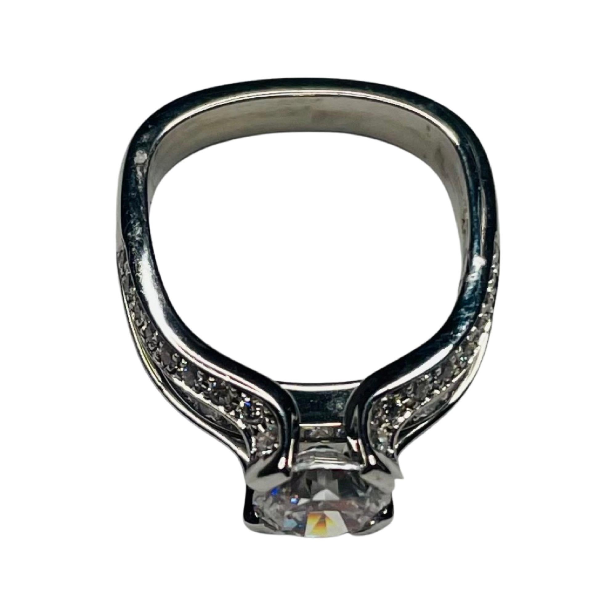 Verlobungsring von Jean-Franois Albert aus 18 Karat Weißgold mit Diamanten Damen im Angebot