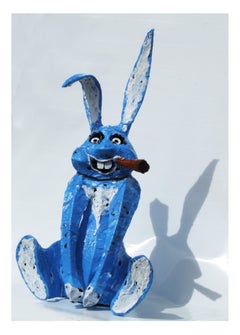 The blue rabbit