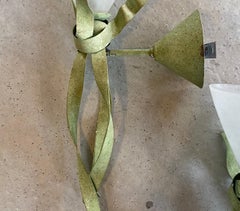 Jean François Crochet - 2 Appliques Flambeaux Bara Bara Édition Terzani 1990