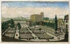 Le Belvedere du Vatican a Rome.