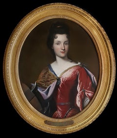 Portrait de dame, Renée Bouthillier de Chavigny c.1690 ; huile sur toile Peinture