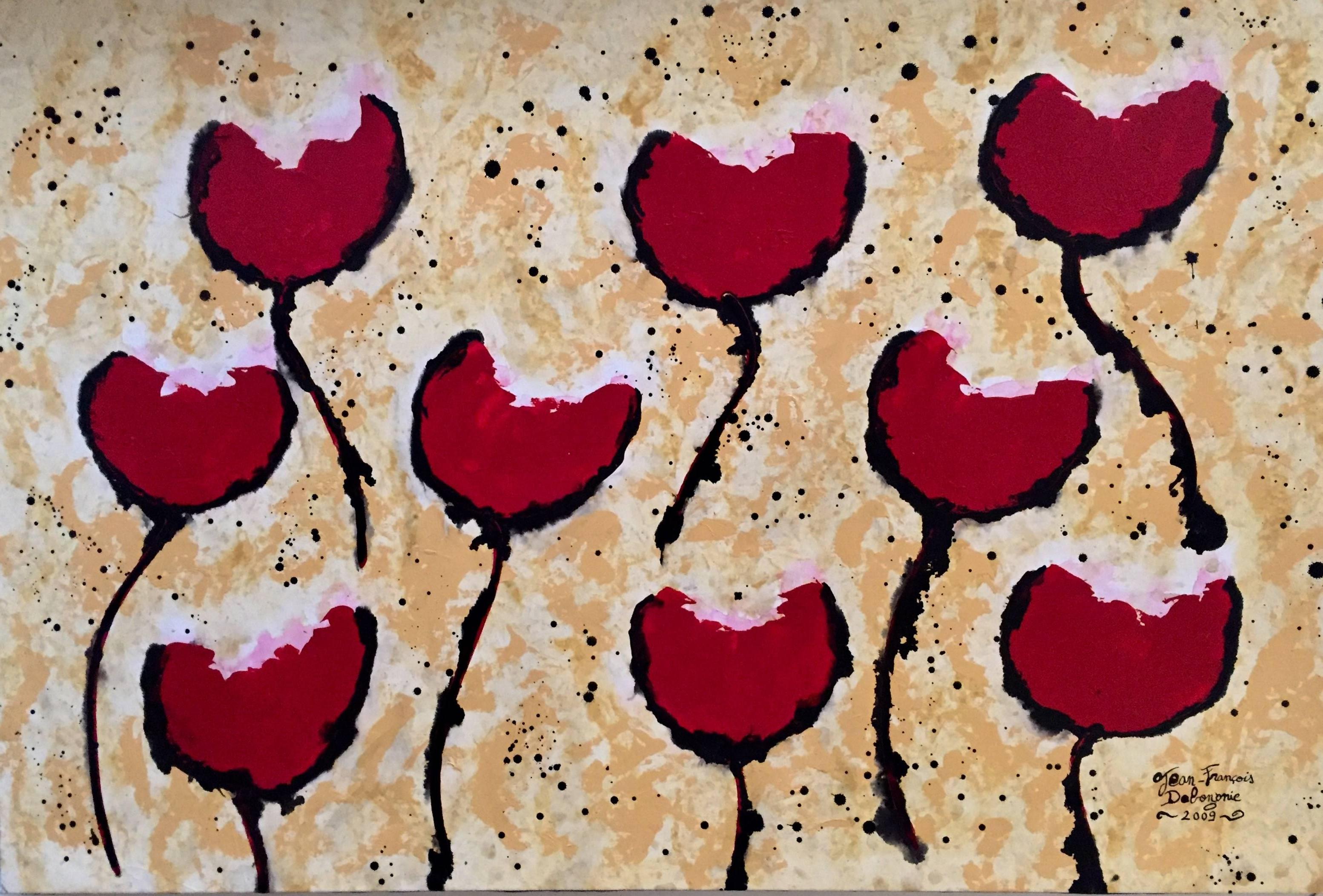 Morning Glory I - Painting by Jean-François Debongnie