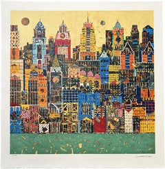 Le paysage urbain métamorphique signé Mourlot Paris, 1998