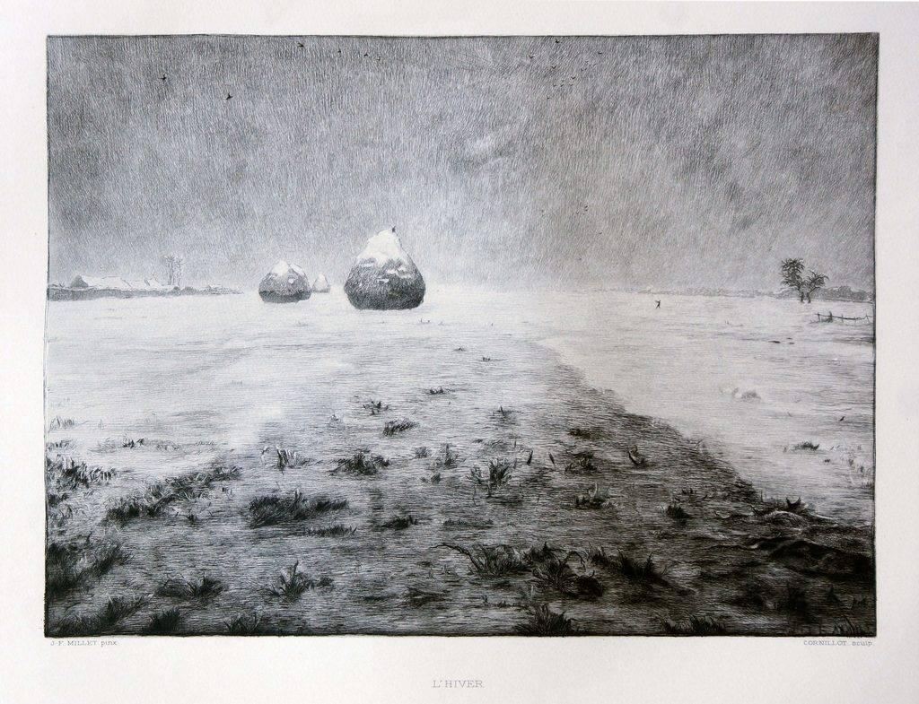 Jean François Millet Landscape Print - L
hiver