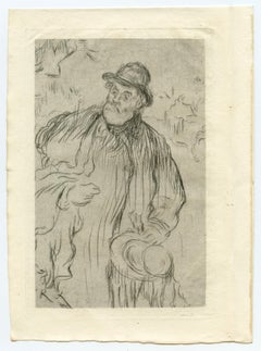 "Le Marchand de Habits" aguafuerte original