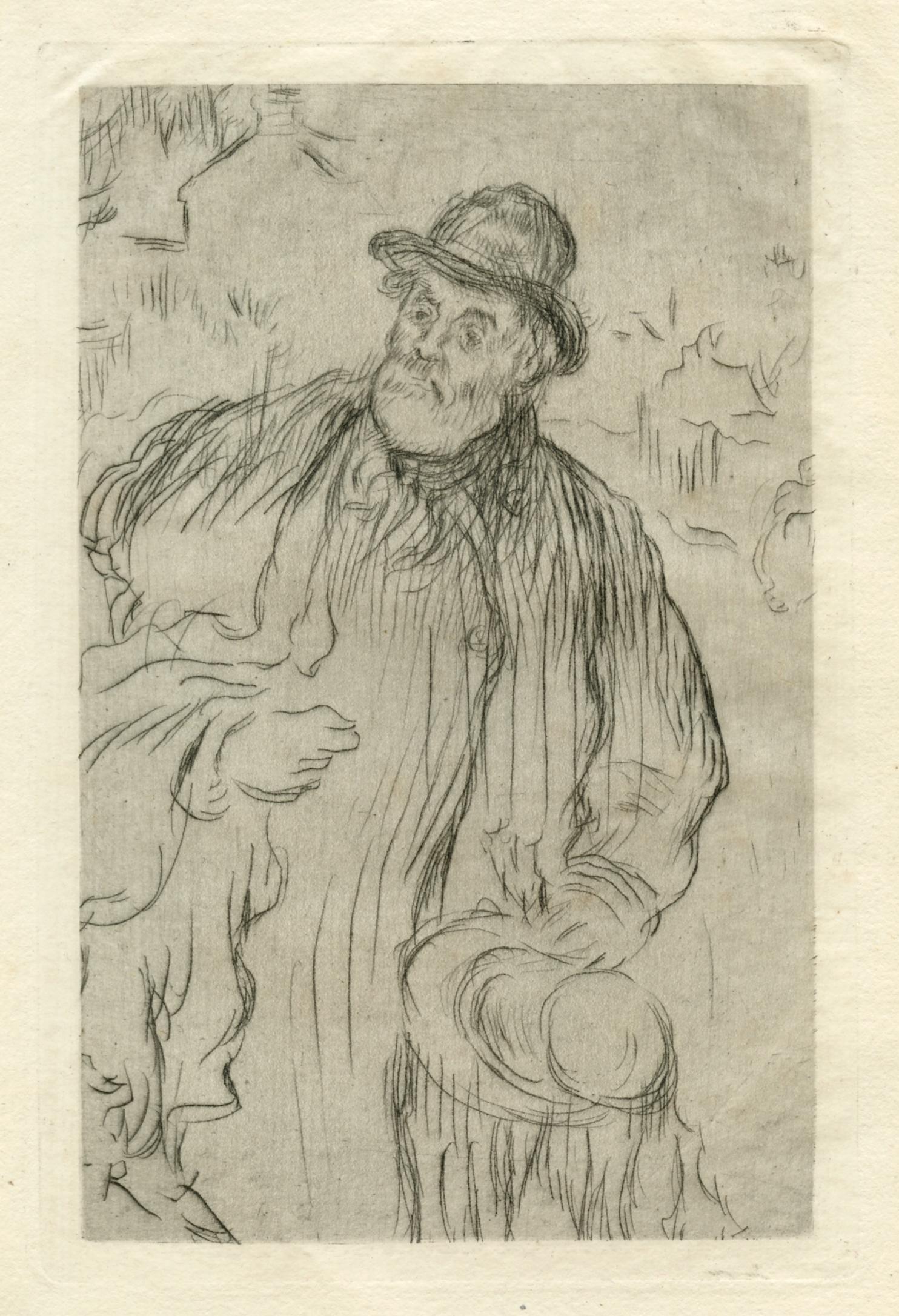 "Le Marchand de Habits" Original-Radierung
