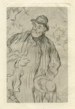 "Le Marchand de Habits" original etching