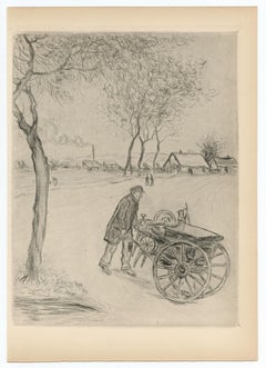 "Le Remouleur" original etching