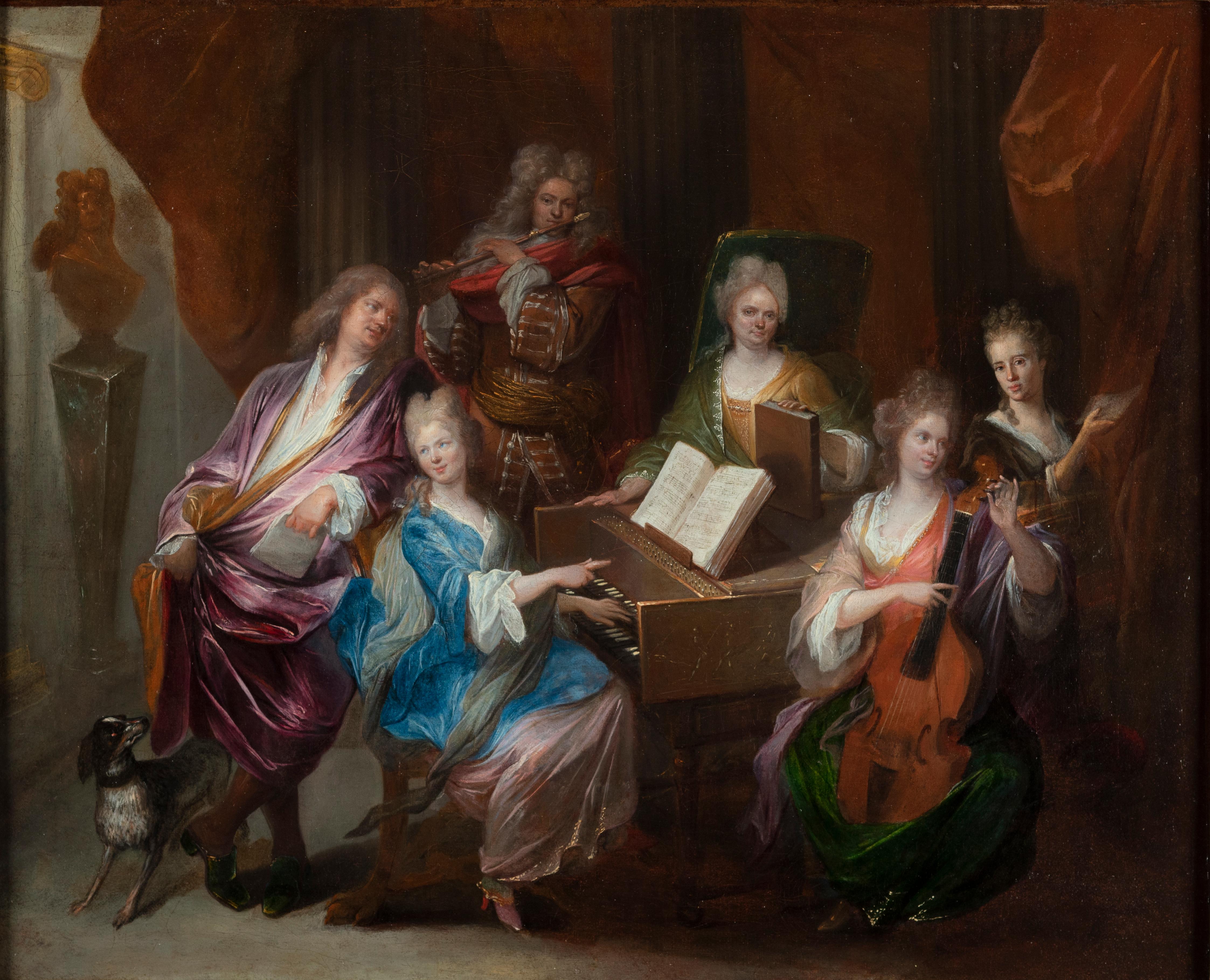 Eleganza e musica in un interno aristocratico