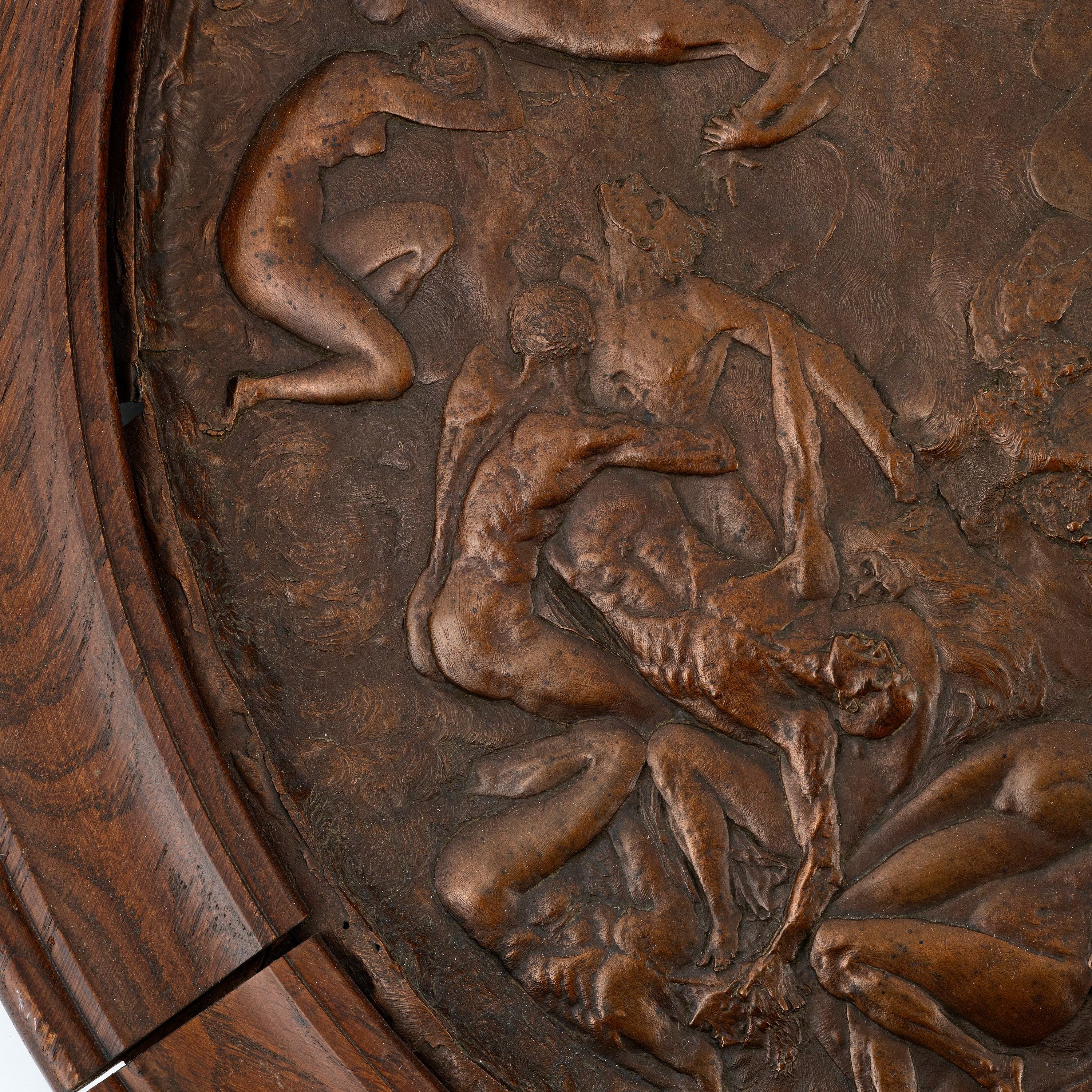 Jean Garnier, L'Enfer des Luxurieux, Der Hell des luxuriösen, erotischen Reliefs. (Symbolismus), Sculpture, von Jean-François Garnier 