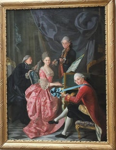 The Children Of The Count Of Besseuil, Attributed To Jean-françois Gilles Colson