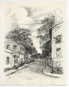 "Sante aux Gobelins" original etching