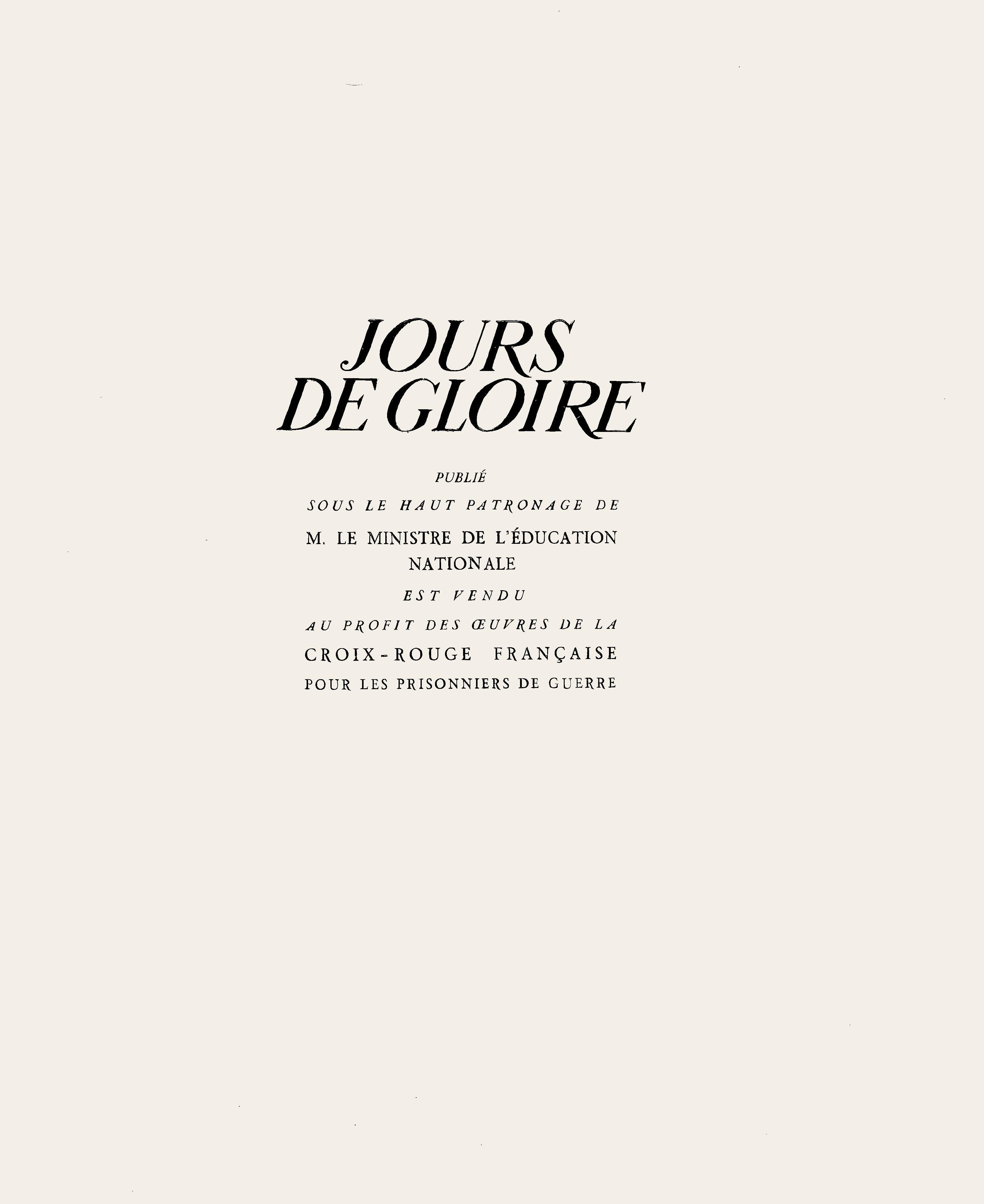 Daragnès, Jours de gloire, Histoire de la libération de Paris (nach) im Angebot 2