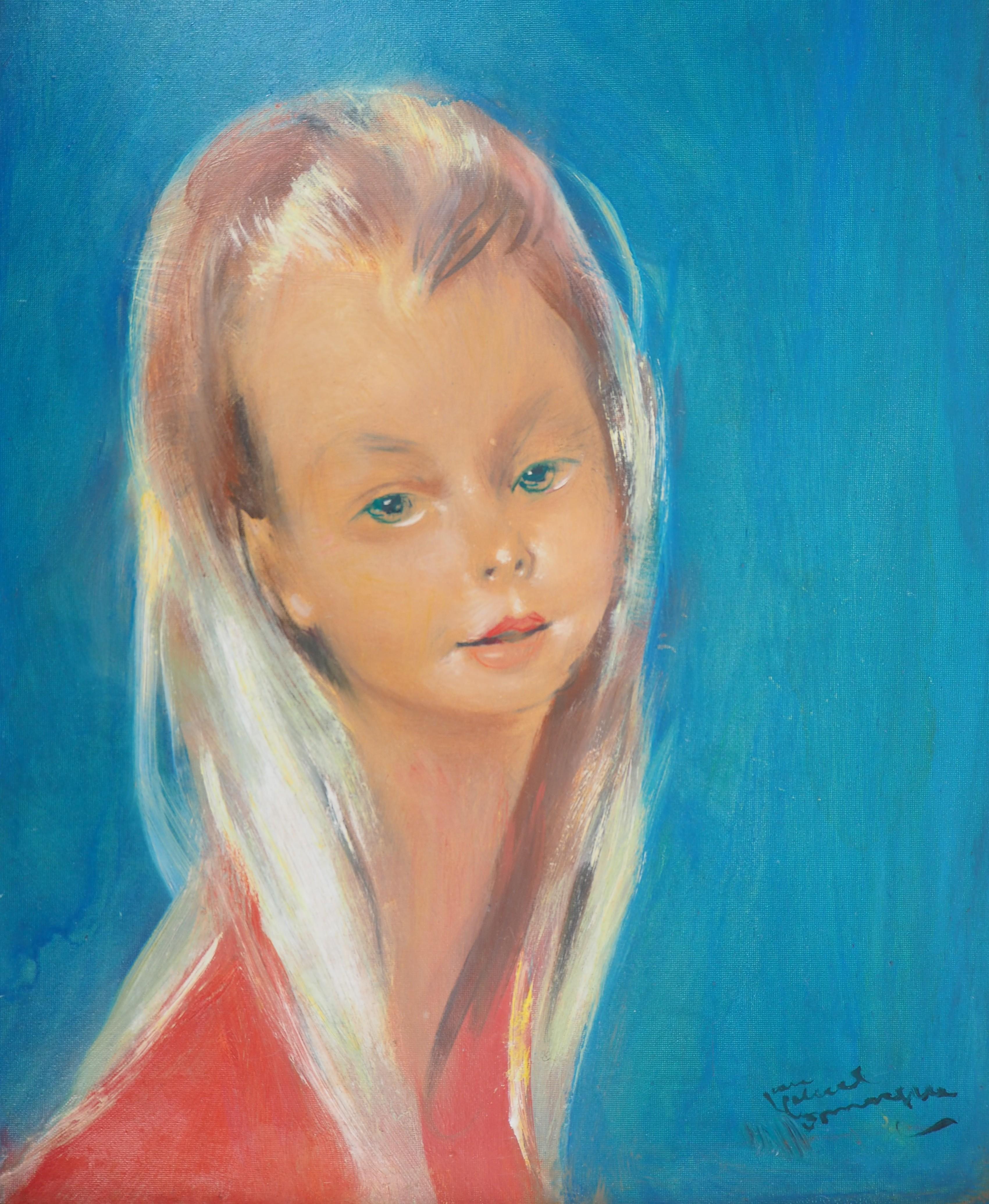 blond painting