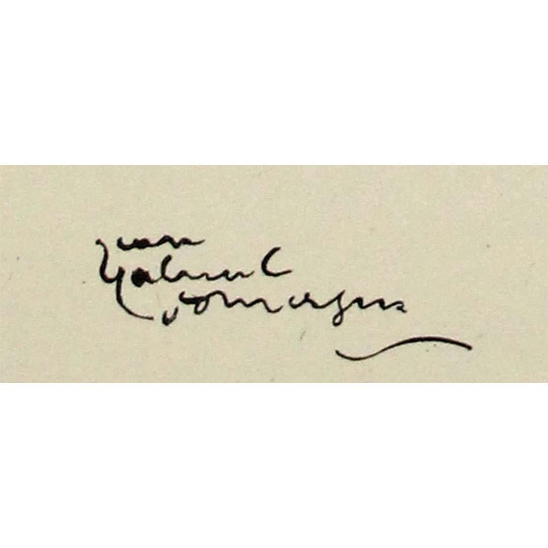 1956 lithography by Jean-Gabriel Domergue - Cathie For Sale 2