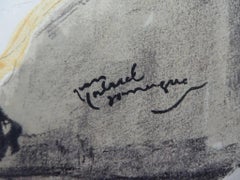 At the Moulin Rouge : French Cancan - Original lithograph - Mourlot, 1956