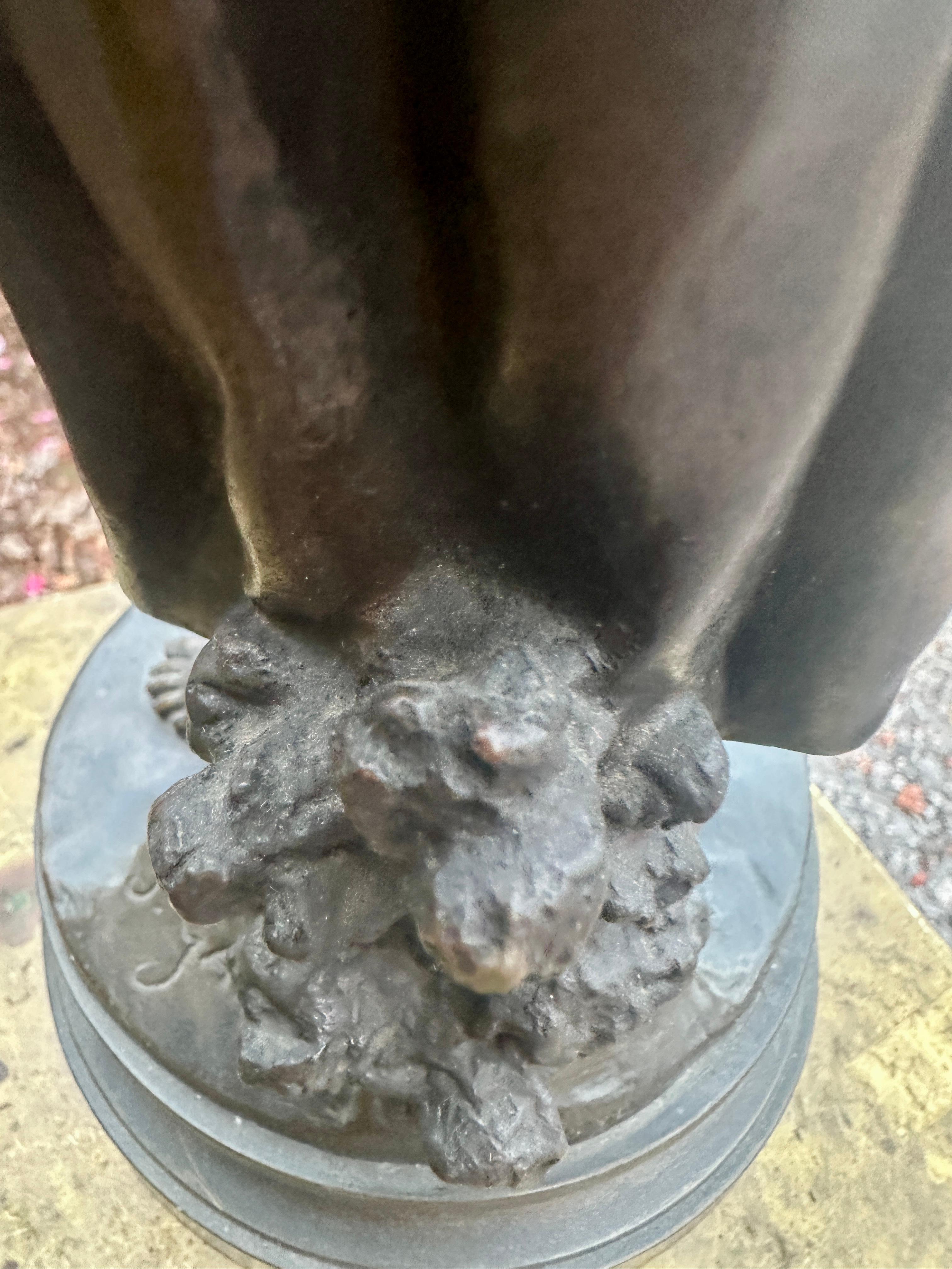 Bronzo Scultura in bronzo antico 