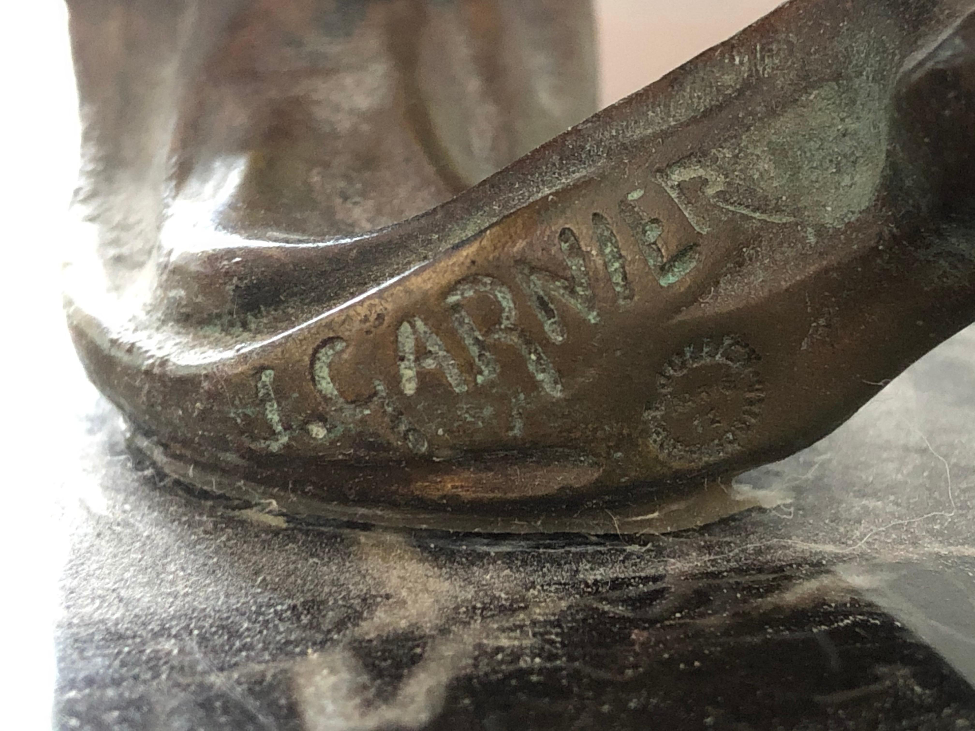 Jean Garnier Bronze einer Meeresnymphe oder Sirene im Angebot 4
