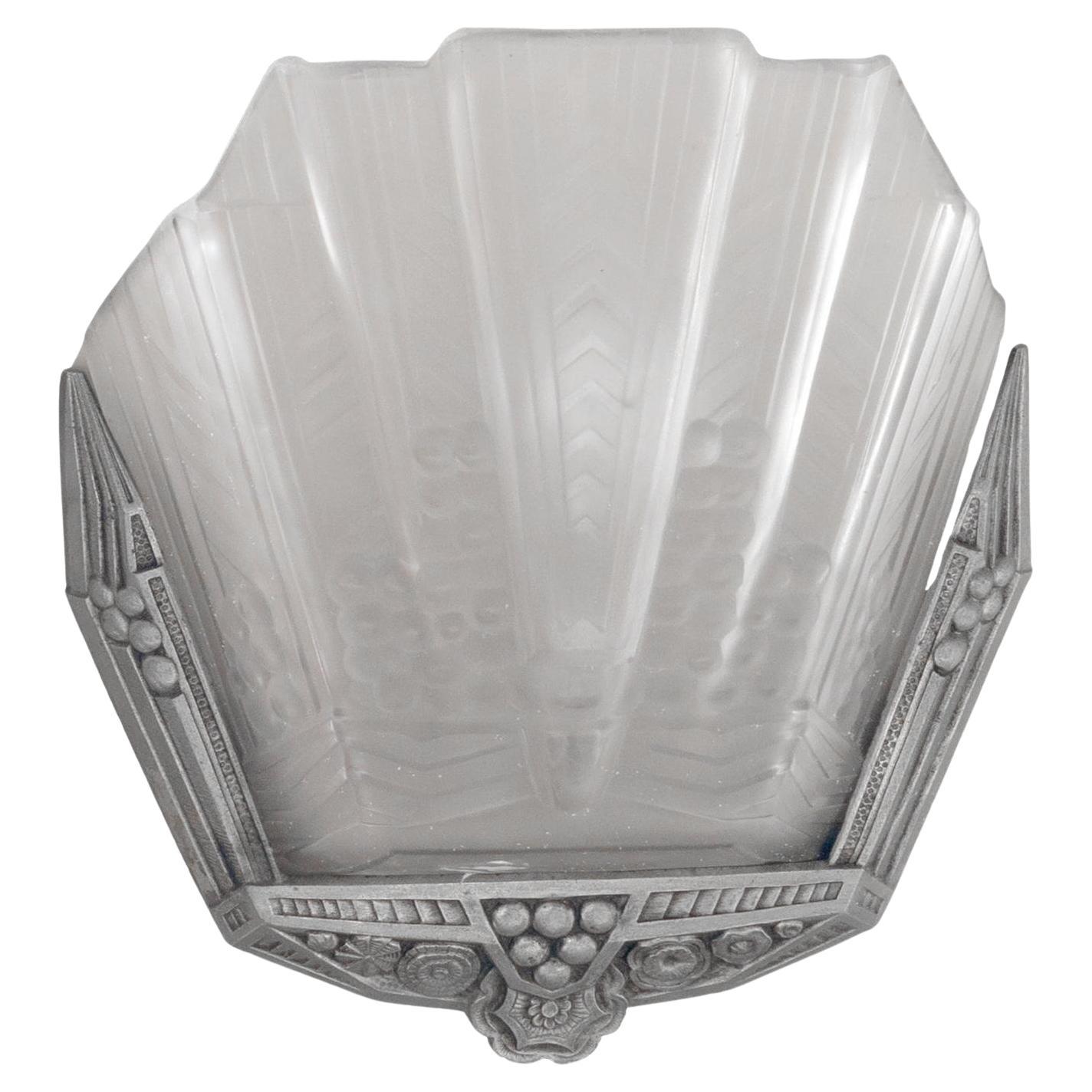 Jean Gauthier Art Deco French Wall Sconce