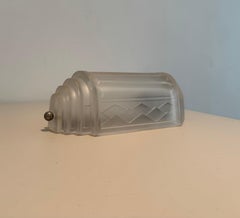 Scontrino geometrico Art Deco di Jean Gauthier. Francia ca. 1930