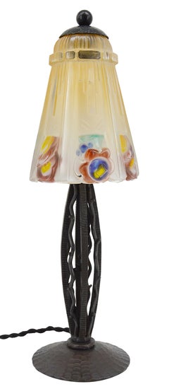 Lampada da tavolo in stile Art Deco di Jean Gauthier, 1920