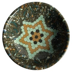 Ciotola in ceramica a mosaico Jean Gerbino AM, Francia, anni 
50
