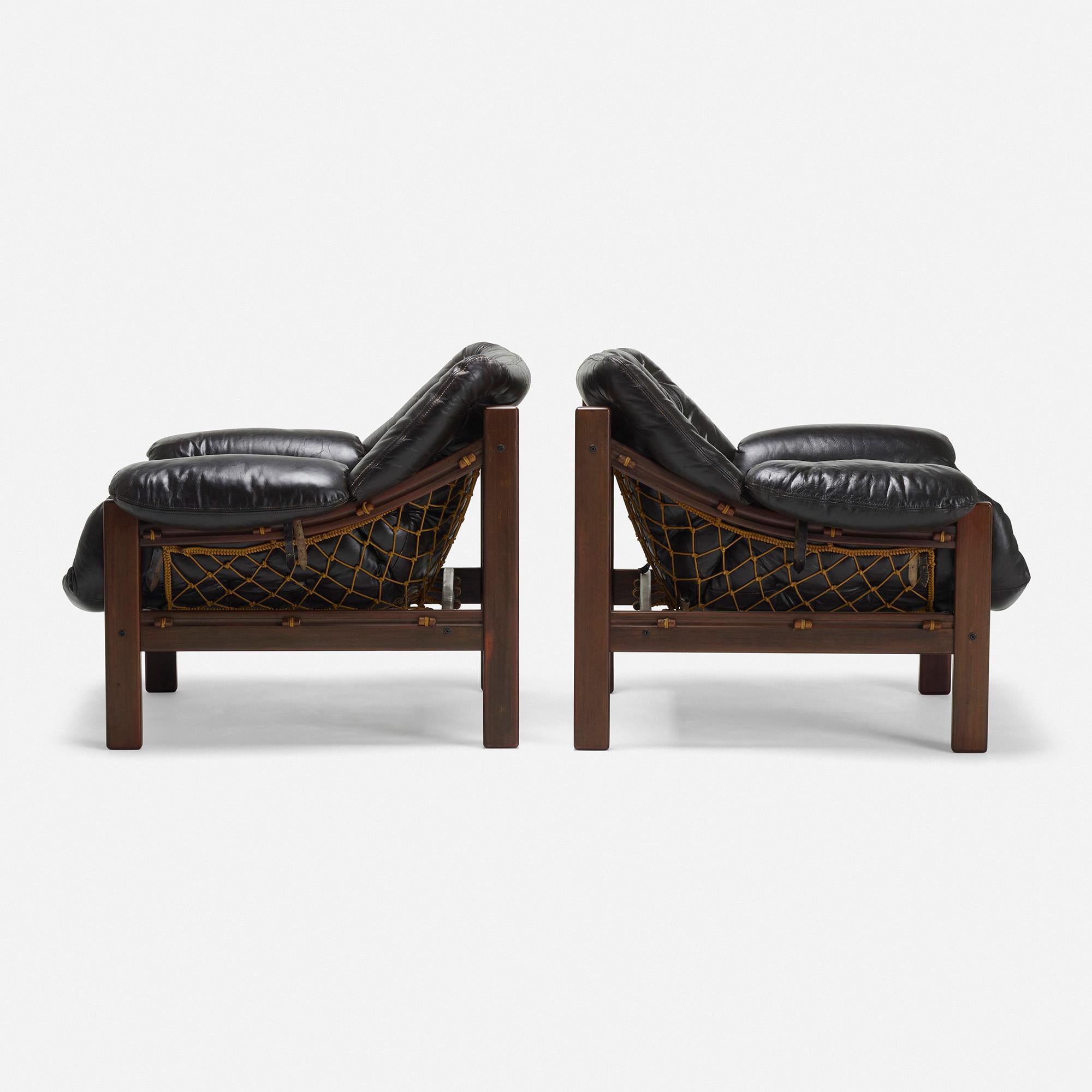 Italian Jean Gillon Amazonas Lounge Chairs