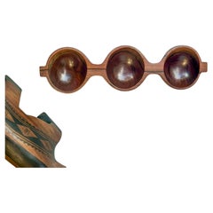 Jean Gillon. Ciotola con tre cavità, modello 407, 1960 circa Legno massiccio