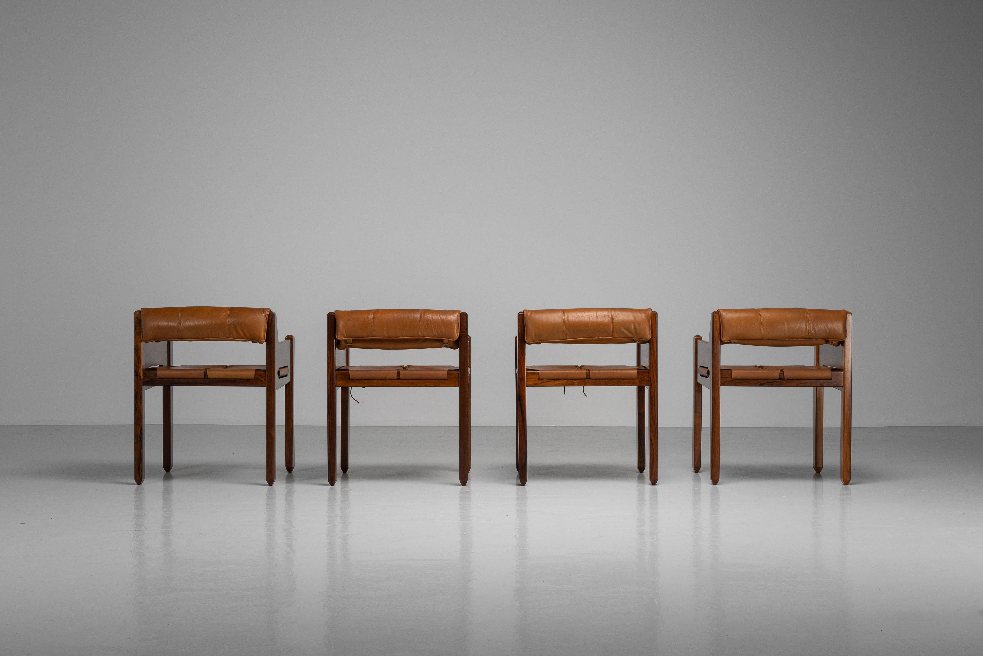 Jean Gillon Déc chairs Italma Woodart Brazil 1968 For Sale 8