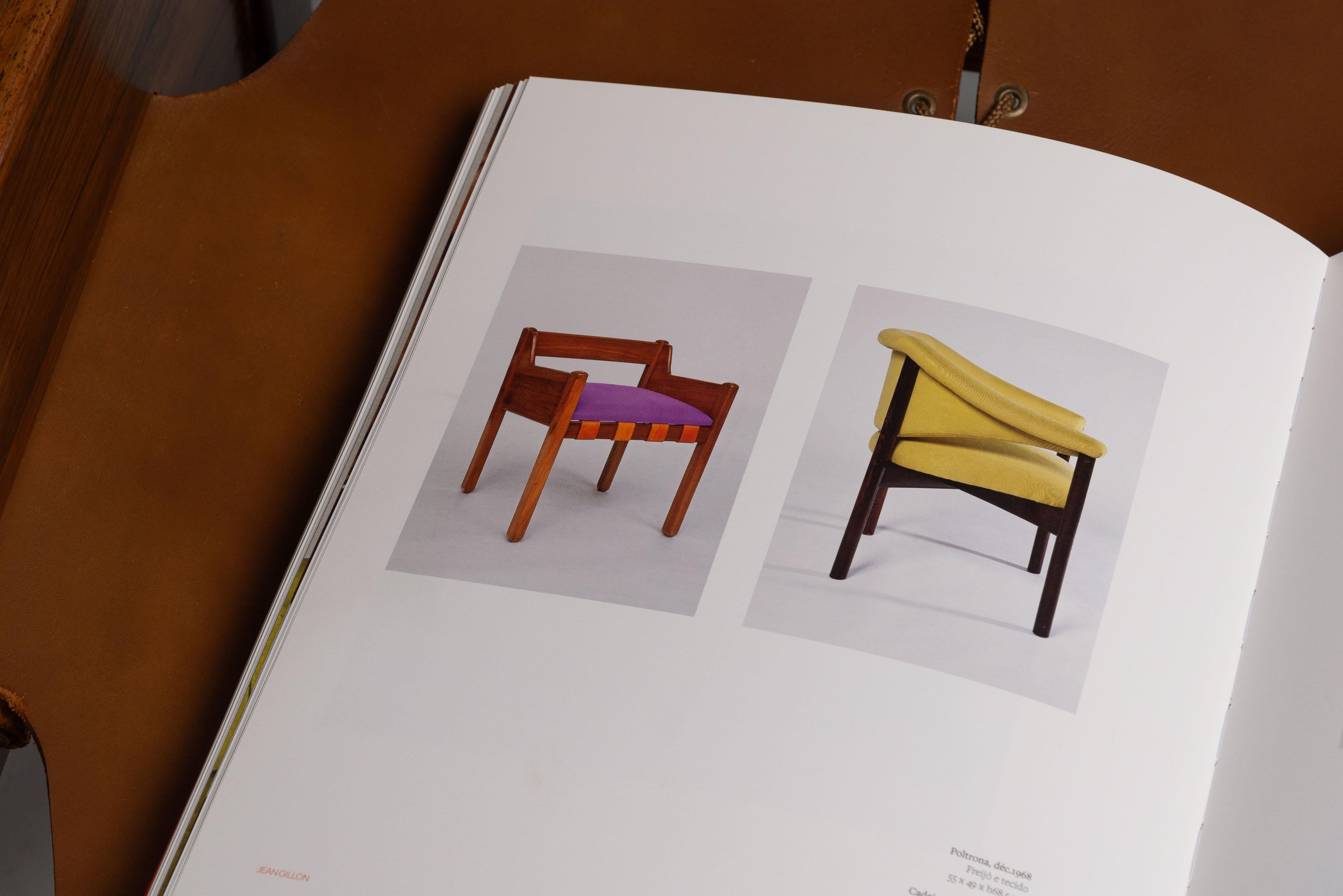 Jean Gillon Déc chairs Italma Woodart Brazil 1968 For Sale 10