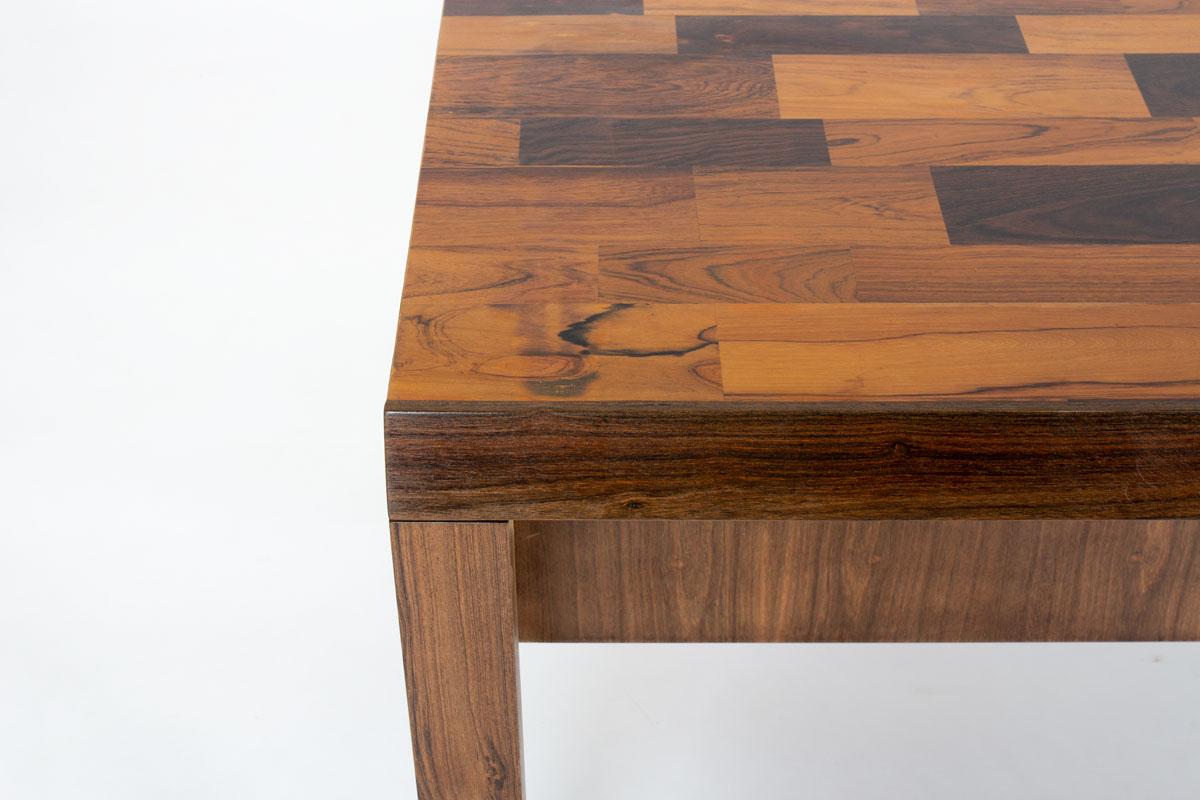 Jean Gillon desk in rosewood for Italma Woodart, 1960s For Sale 5
