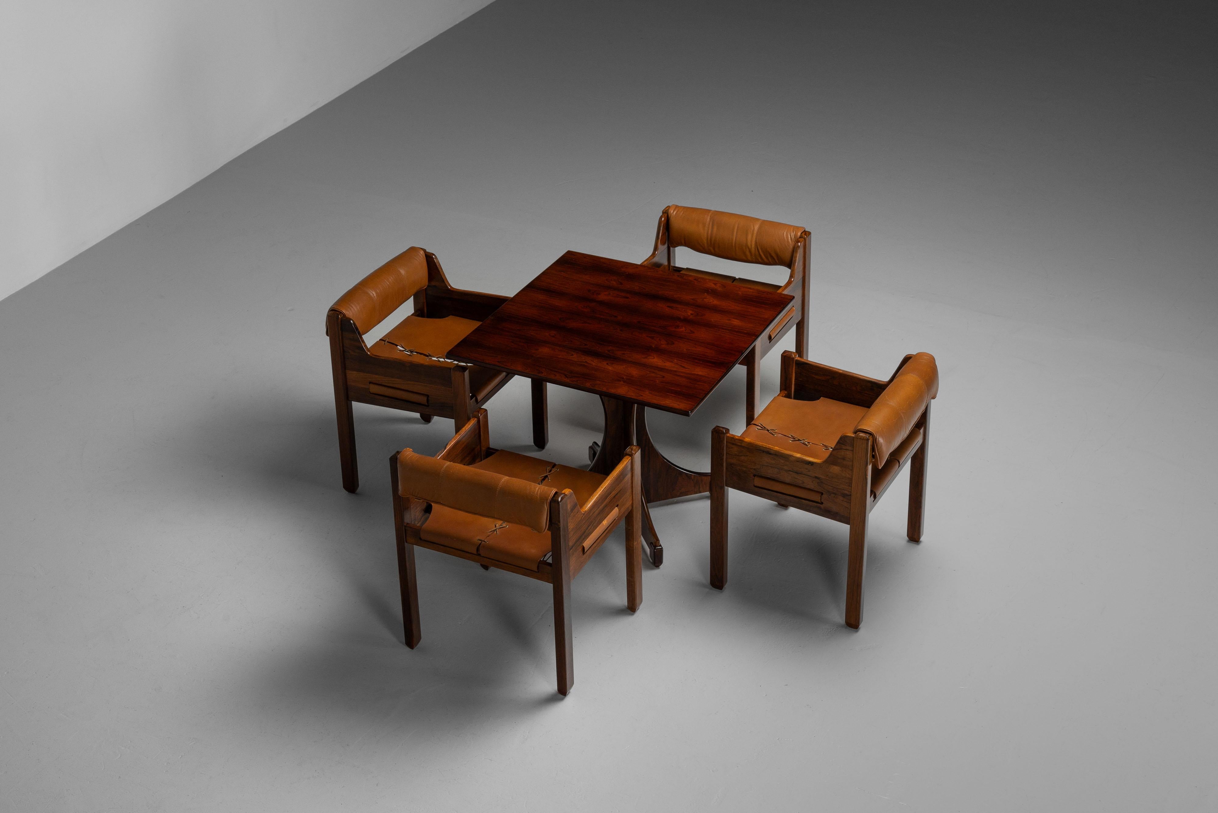Table à manger de Jean Gillon Italma WoodArt Brésil 1965 en vente 9