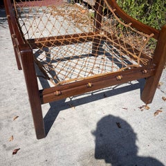 Jean Gillon for Italma Jacaranda Wood Art "Amazonas" Lounge Chair