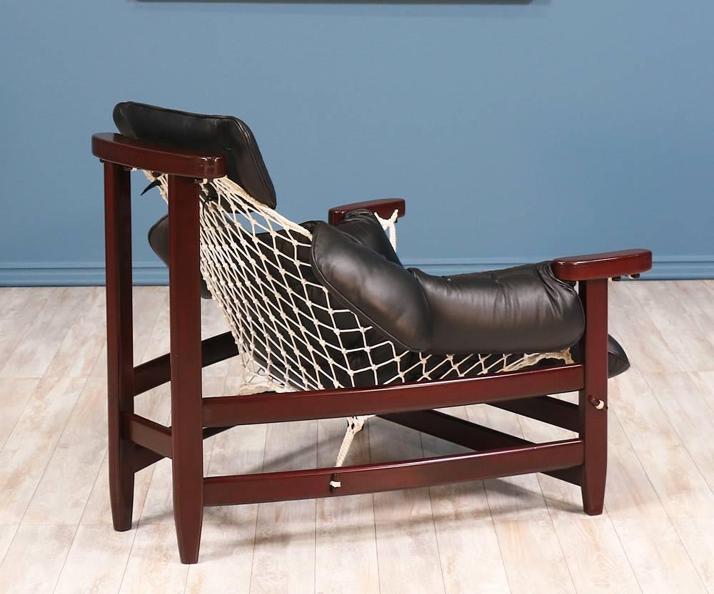 Mid-Century Modern Jean Gillon Jangada Lounge Chair for Wood Art